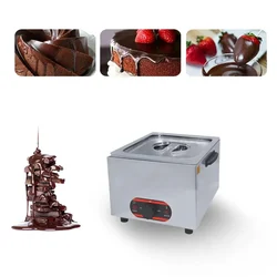 Akasa CM 40 SGL 4 Liter Stainless Steel Chocolate Melter, 400W